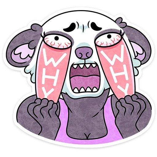 Sticker from the "Мамси" sticker pack