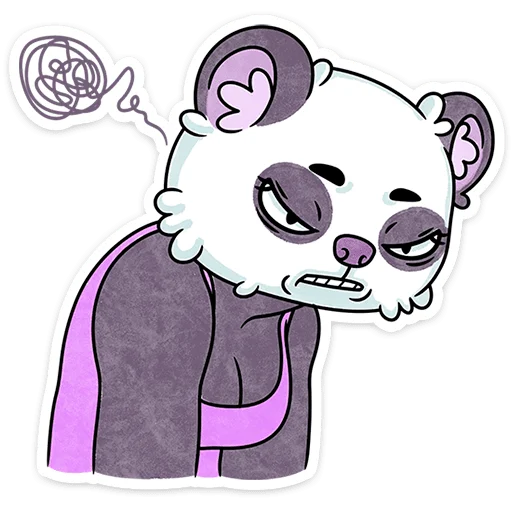 Sticker from the "Мамси" sticker pack