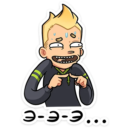 Sticker from the "Челик" sticker pack