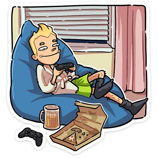 Sticker from the "Челик" sticker pack