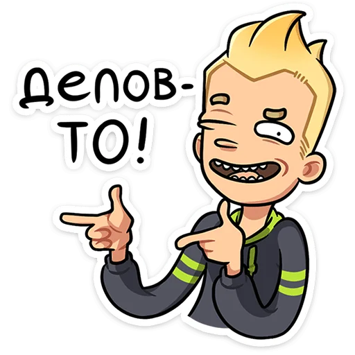 Sticker from the "Челик" sticker pack