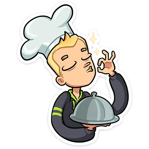 Sticker from the "Челик" sticker pack