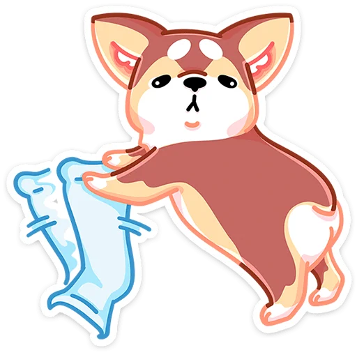 Sticker from the "Батончик" sticker pack