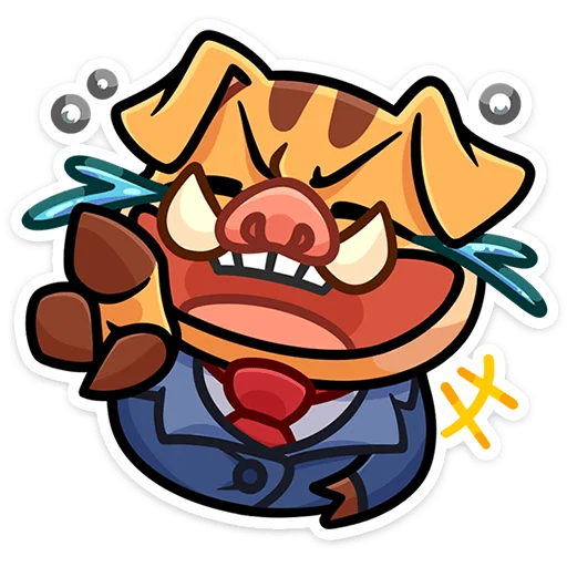 Sticker from the "Сергеич" sticker pack