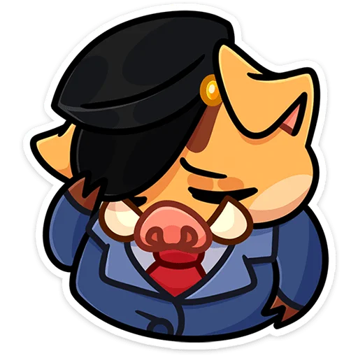 Sticker from the "Сергеич" sticker pack