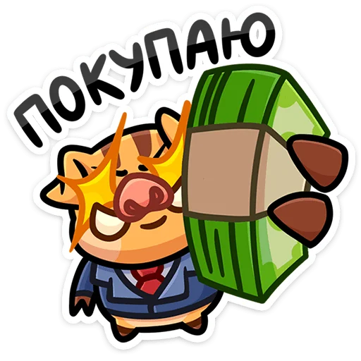 Sticker from the "Сергеич" sticker pack