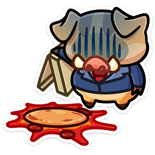 Sticker from the "Сергеич" sticker pack