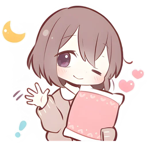 Sticker from the "Anime boy and girl" sticker pack