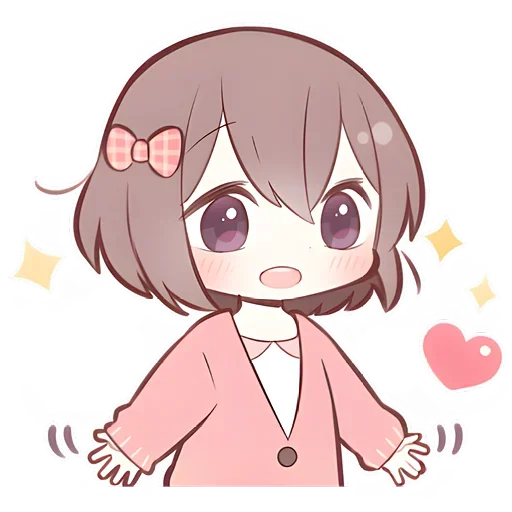 Sticker from the "Anime boy and girl" sticker pack