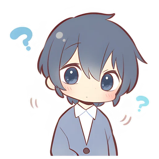 Sticker from the "Anime boy and girl" sticker pack