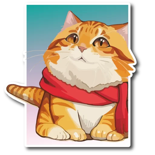 Sticker from the "Нейрокоты" sticker pack