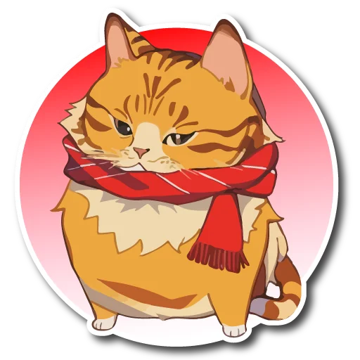 Sticker from the "Нейрокоты" sticker pack