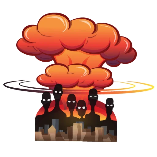 Sticker from the "Тупые арты 2" sticker pack