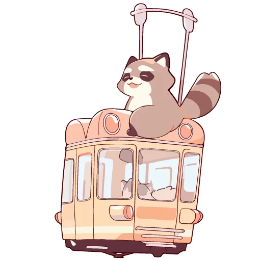 Sticker from the "Енотики" sticker pack