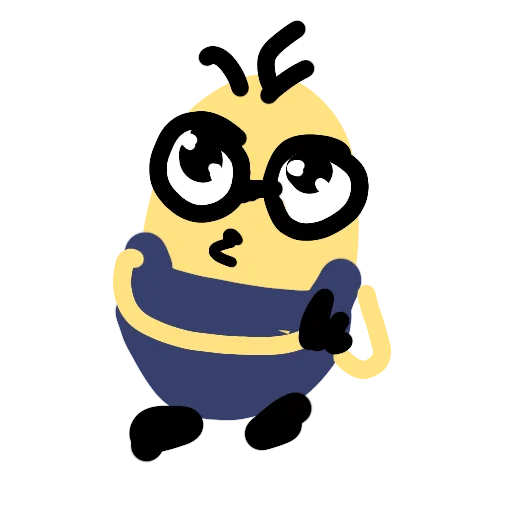 Sticker from the "миньоны | minions" sticker pack