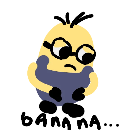 Sticker from the "миньоны | minions" sticker pack