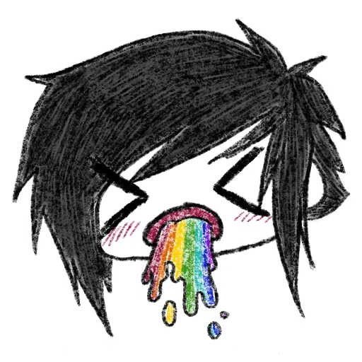 Sticker Emos not dead