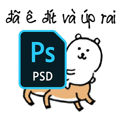 Sticker from the "Meme tim đì sai" sticker pack