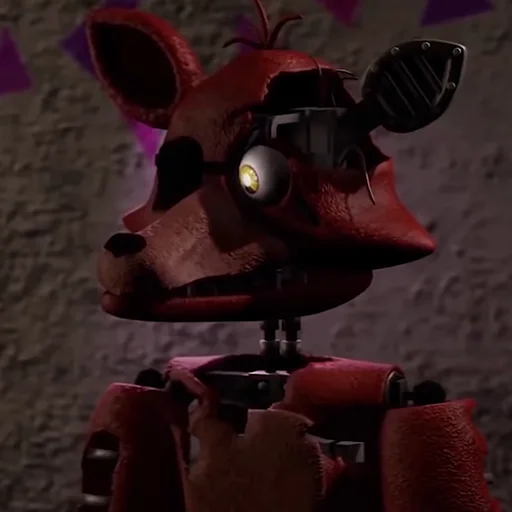 Sticker from the "Unwithered/Withered Foxy" sticker pack