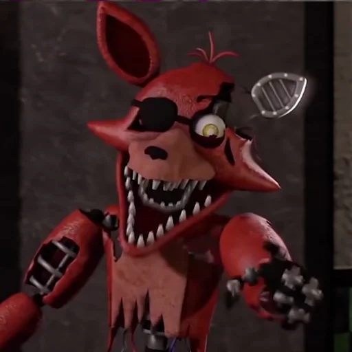 Sticker from the "Unwithered/Withered Foxy" sticker pack