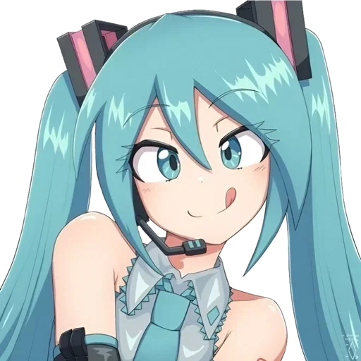 Sticker from the "Hatsune Miku" sticker pack