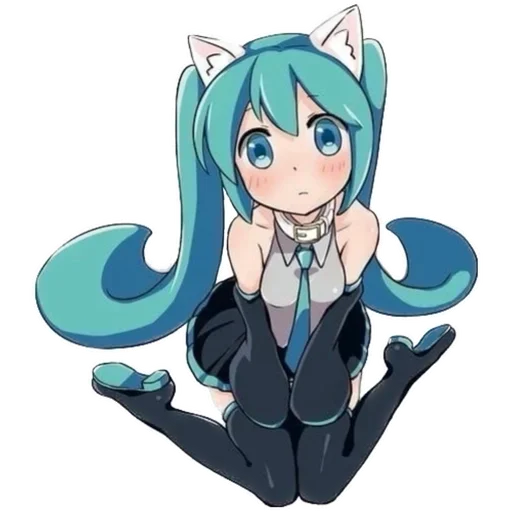 Sticker from the "Hatsune Miku" sticker pack