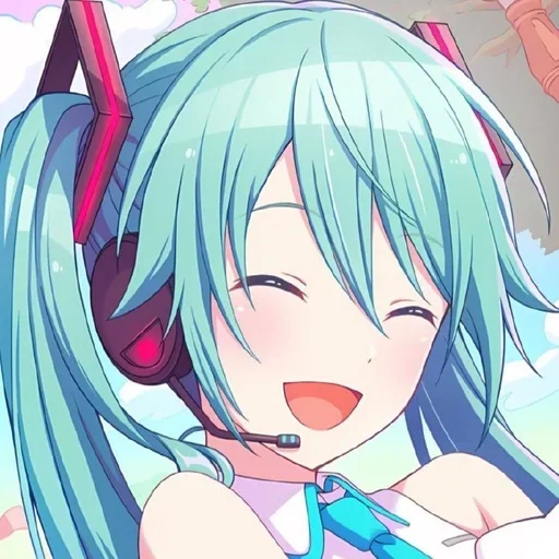 Sticker from the "Hatsune Miku" sticker pack