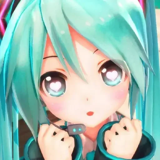 Стикер из набора "Hatsune Miku"