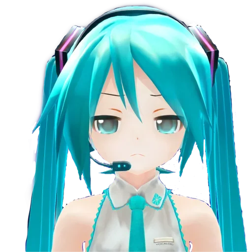 Sticker from the "Hatsune Miku" sticker pack