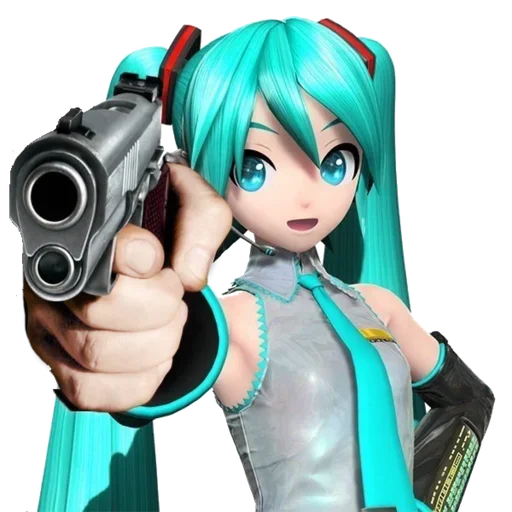 Sticker from the "Hatsune Miku" sticker pack