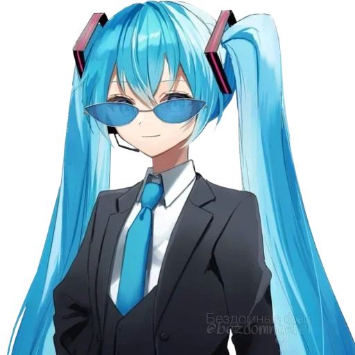 Sticker from the "Hatsune Miku" sticker pack