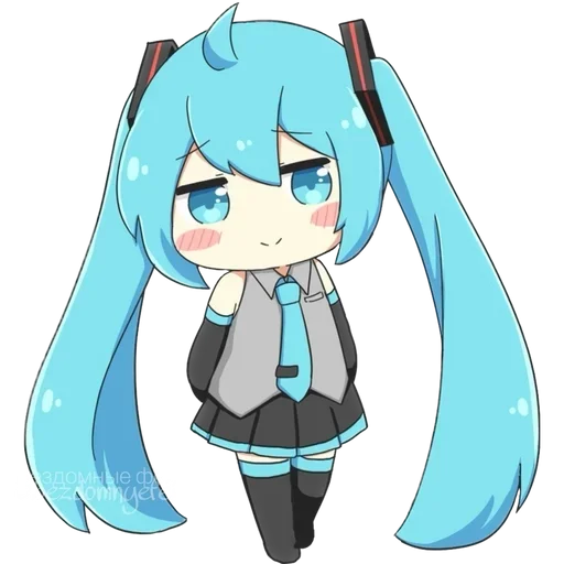 Sticker from the "Hatsune Miku" sticker pack