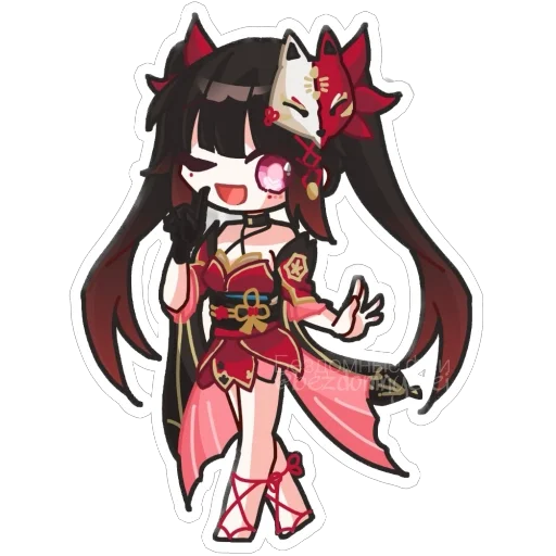 Sticker from the "HSR Honkai" sticker pack