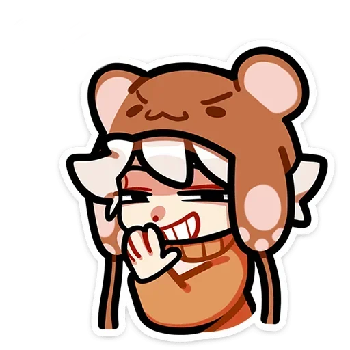 Sticker from the "Федя без надписей" sticker pack