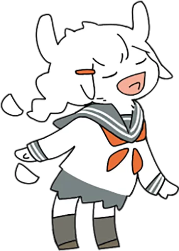 Sticker from the "Goat Girl by SR" sticker pack