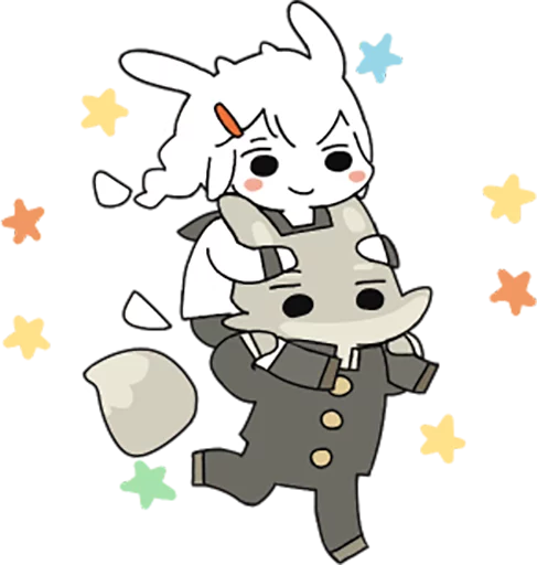 Sticker from the "Goat Girl by SR" sticker pack