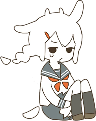 Sticker from the "Goat Girl by SR" sticker pack