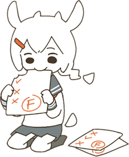 Sticker from the "Goat Girl by SR" sticker pack