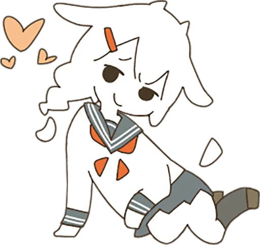 Sticker from the "Goat Girl by SR" sticker pack