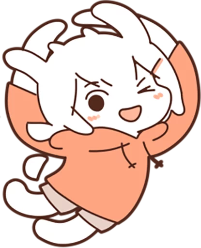 Sticker from the "Goat Girl by SR" sticker pack