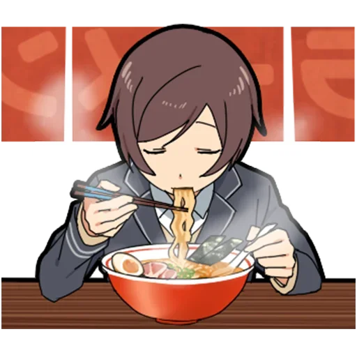 Sticker from the "Food boy" sticker pack