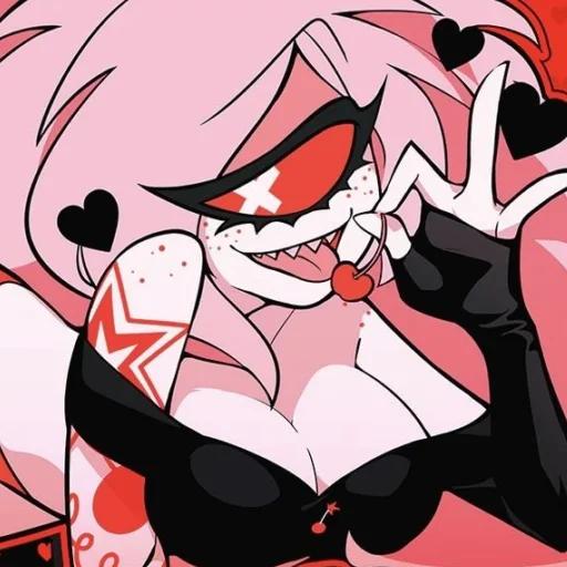 Sticker from the "Hazbin hotel" sticker pack