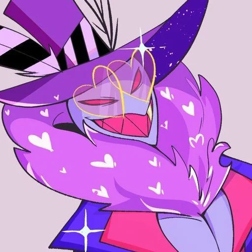 Sticker from the "Hazbin hotel" sticker pack