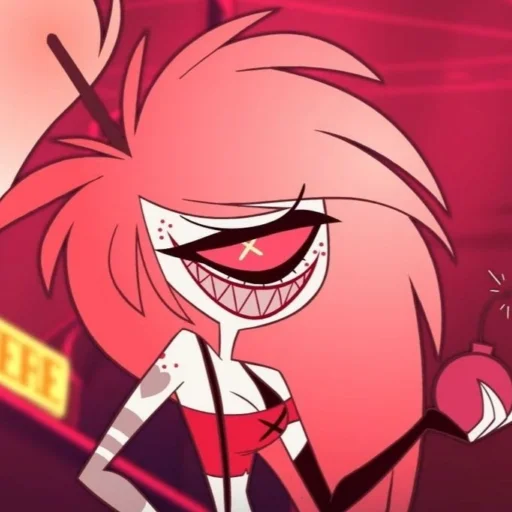 Sticker from the "Hazbin hotel" sticker pack