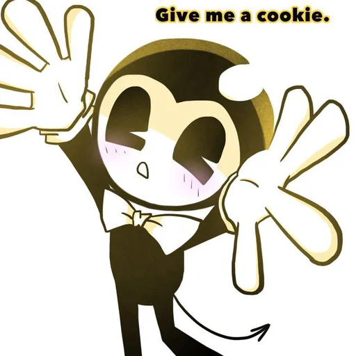 Sticker from the "Bendy And The Ink Machine" sticker pack