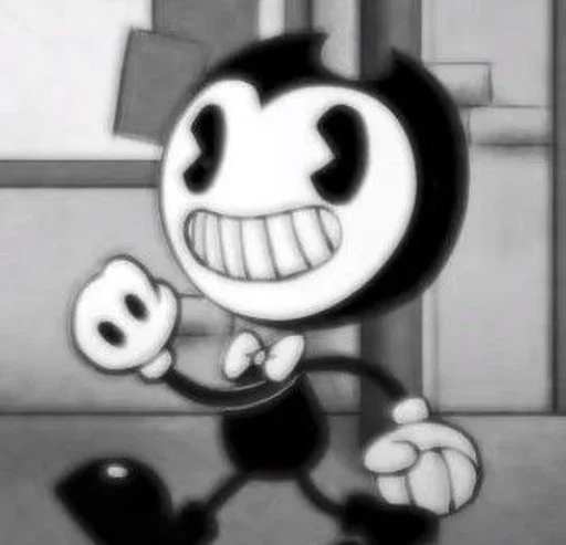 Стикер из набора "Bendy And The Ink Machine"