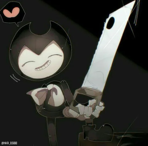 Sticker Bendy And The Ink Machine