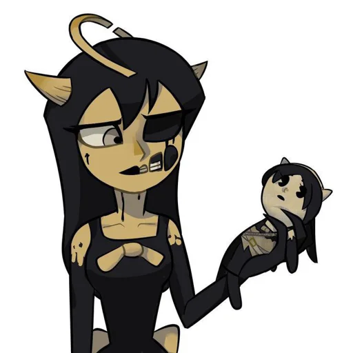 Sticker from the "Bendy And The Ink Machine" sticker pack