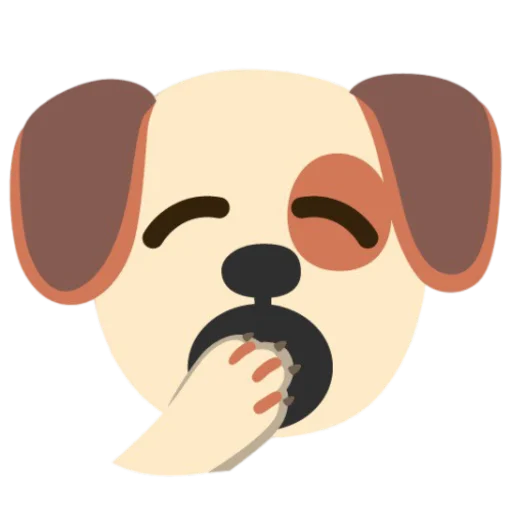 Sticker from the "good boy" sticker pack