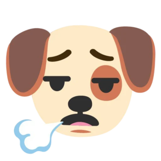 Sticker from the "good boy" sticker pack